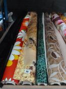 *5 Rolls of Patterned Oil Cloth