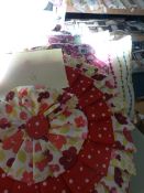 *4 Assorted Floral Patterned Cushions