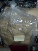 *Large Pair of Gold Ready Made Curtains