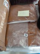 *Large Ready Made Rust Coloured Curtain
