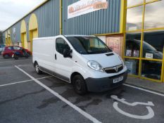 *Vauxhall Vivaro Van Registration DV60 XTU Mileage 83'671