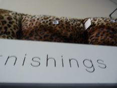 *3 Leopard Skin Cushions