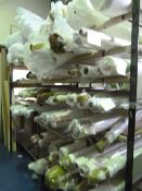 *94 Rolls of Assorted Blackout - Thermal & other Curtain Lining