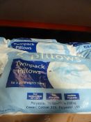 *3 Twin Packs of Non-Allergenic Pillows