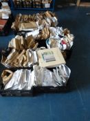 *12 Boxes Containing Assorted Fabric Samples