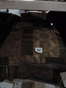 *4 Style Scatter Cushions with Tan Piping