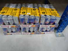*6 Cases Containing 24 Cans of Red Bull