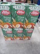 *6 x 12 Cartons of Sun Exotic Pineapple & Coconut