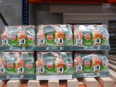 *6 Cases Containing 24 Bottles of Orange & Passion Fruit J2O