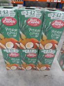 *6 x 12 Cartons of Sun Exotic Pineapple & Coconut