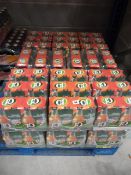 *16 Cases Containing 24 Bottles of Orange & Passion Fruit J2O
