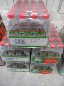 *5 Cases Containing 24 Bottles of Volvic Touch of Strawberry Flavoured Water