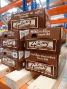 *5 Boxes Containing 24 x 42gm Galaxy Smooth Chocolate Bars