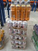 *5 Cases Containing 24 Cans of Diet Coca-Cola & 1 Case Containing 12 Energy Sport Drink