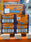 *5 Boxes Containing 60 Fudge Bars