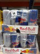 *2 Cases Containing 24 Cans of Red Bull