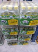 *8 Cases Containing 24 Bottles of Volvic Touch of Lime Flavoured Water