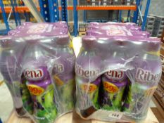 *2 Cases Containing 12 Bottles of Ribena