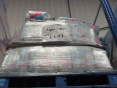 *Pallet Containing Quantity of Aqua Pure Water