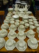 Large Quantity of Johnson Brothers Eternal Beau Dinnerware
