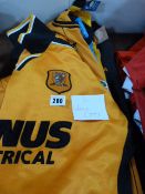 6 Various Hull City Shirts