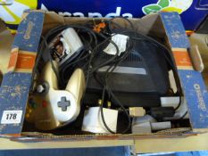 Nintendo Games Station with Controllers