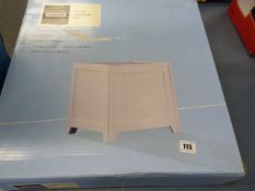 *Homebase White Laundry Bin