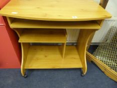 Simulated Pine Computer Table