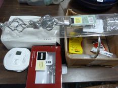 *Curtain Pole Towel Ring - Carbon Monoxide Alarm etc