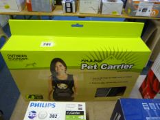 *Outward Hounds Pet Carrier