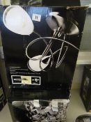 *Antique Brass Effect Chandelier & Another