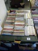 Box of CD's