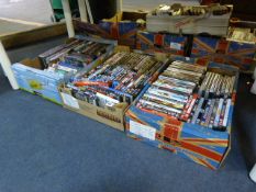 3 Boxes of DVD's