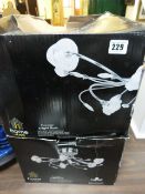 *2 Flower 5 Light Flush Light Fittings