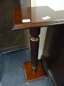 Mahogany Plant Stand