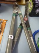 *2 Pairs of Qualcast Extending Shears