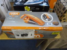 *Vax Hand Held Vacuum Cleaner