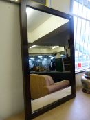 Mahogany Framed Mirror