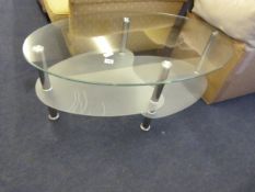 Glass Top Coffee Table
