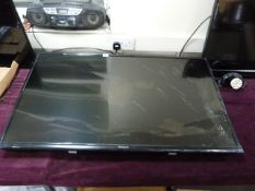 *Panasonic Widescreen Television Set with Remote Control - Broken Screen
