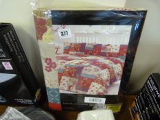 *Dream & Drapes Oriental Patchwork Double Duvet Cover