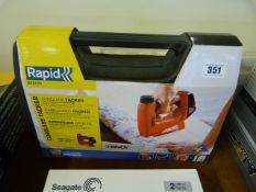 *Rapid Cordless Tacker in Case