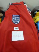 18 Various England Shirts