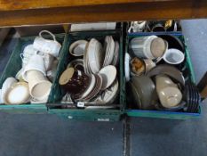 3 Boxes of Denby & Other Dinnerware