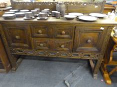 Oak Deco Sideboard