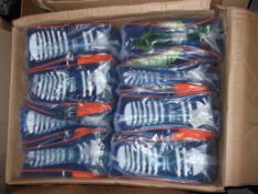 16 x Kickers Boot Bags in Blue - NJB094 - CL008 - Location: Bury BL9 RRP £213