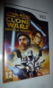 1 x Nintendo Wii Game - Star Wars Clone Wars Republic Heroes - Boxed With Instructions - CL010 -