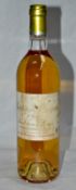 1 x Chateau Climens, Barsac, France – 1989 - 75cl Bottle - Volume 14.5% **Damage To Label** Ref