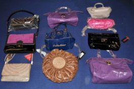 10 x Various Zandra Rhodes Bags - NJB002 – Fantastic Selection  That May Include Production