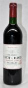 1 x Grand Vin Chateau Lynch Bages Grand Cru Classe Pauillac Red Wine - Vintage 1989 - Bottle Size